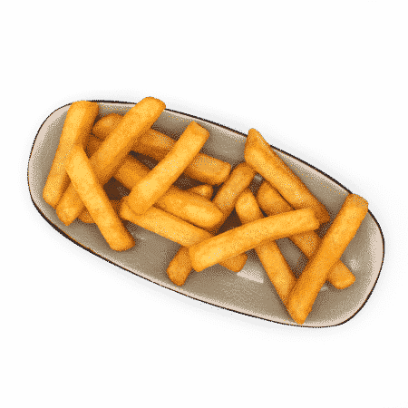15511 coated thick cut fries 14 14 - Batatas fritas grossas com cobertura 14/14 mm