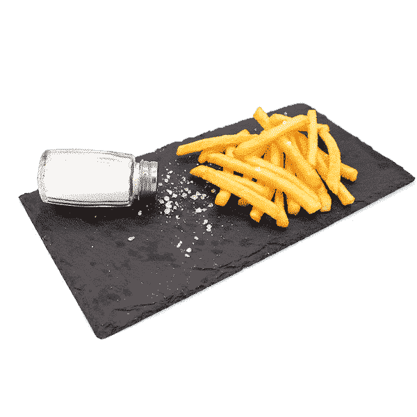 34551 salted coated thin cut fries 7 7 - 塩味コーティング 細切りフレンチフライ 7/7 mm