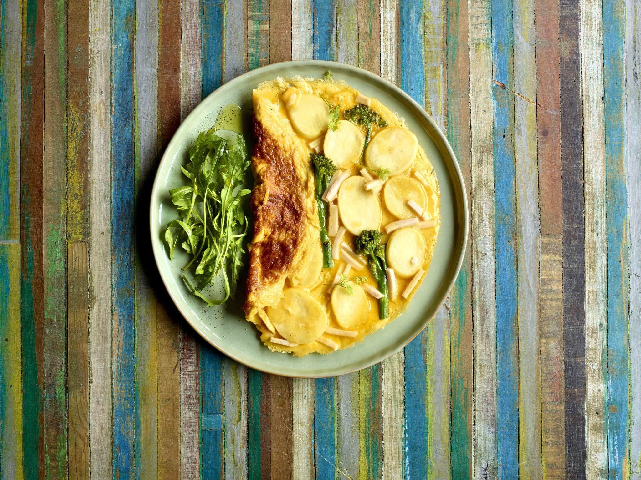 Omelette slices scaled - Veggie Inspiration